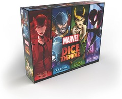 Marvel Dice Throne: 4-Hero Box (Scarlet Witch, Thor, Loki, and Spider-Man)